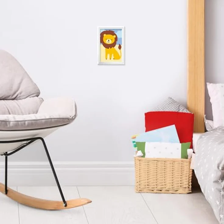 Ravensburger Verlag GmbH Malen nach Zahlen CREART® - Kleiner Löwe, Malvorlagen mit farbigen Motivlinien und 5 Acrylfarben, ab 7 Jahren – Bild 4