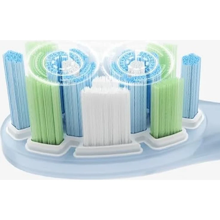 Xiaomi Oscillation Electric Toothbrush Replacement Heads (Soft), Ersatzbürstenköpfe für sanfte Zahnpflege, 2er Pack – Bild 5