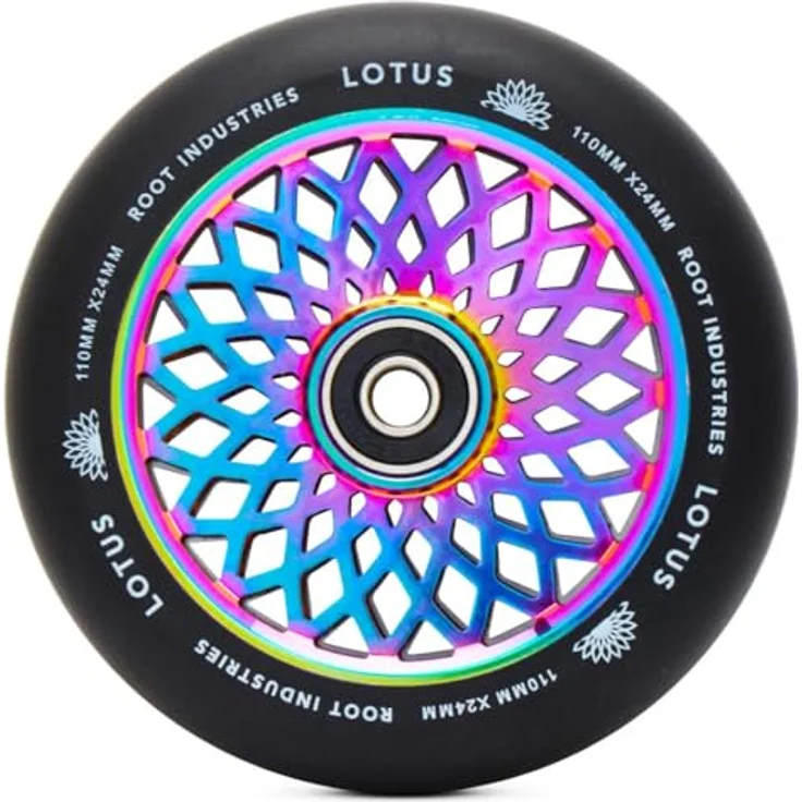 Root Industries Stuntscooter 2 x Root Industries Lotus Stunt-Scooter Rolle 110mm Kupfer/PU Isotope – Bild 4