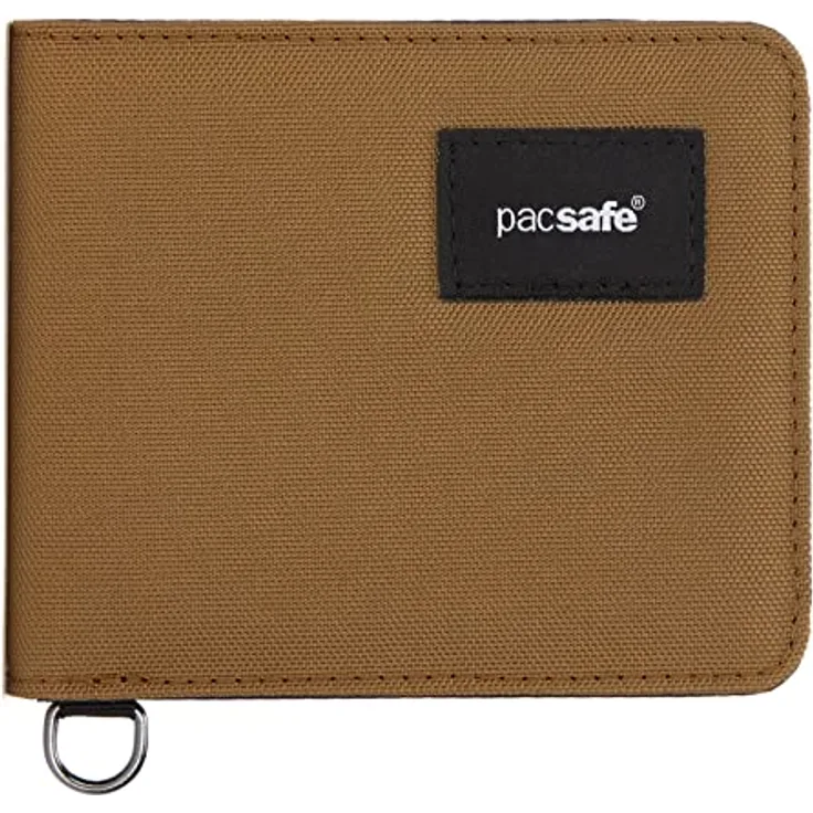 Pacsafe RFIDsafe Bifold Wallet Tan