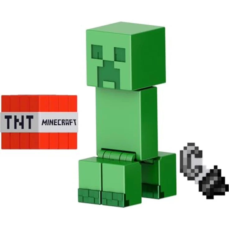 Mattel Minecraft - Biome Builders - 8.25 cm Actionfigur mit beweglichen Gelenken und Zubehör, verschiedene Designs erhältlich – Bild 6