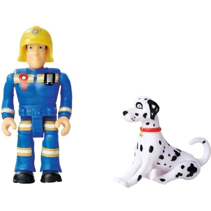 Simba Sam Jupiter, Feuerwehrlöschwagen mit ausziehbarer Leiter und Platz für Figuren – Bild 2