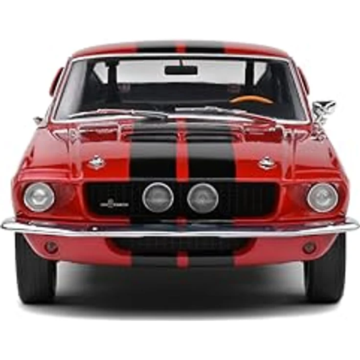 Solido Shelby GT500, 1:18 Modellfahrzeug aus Die-cast mit Fensterkarton und stabilem Kunststoffsockel – Bild 2