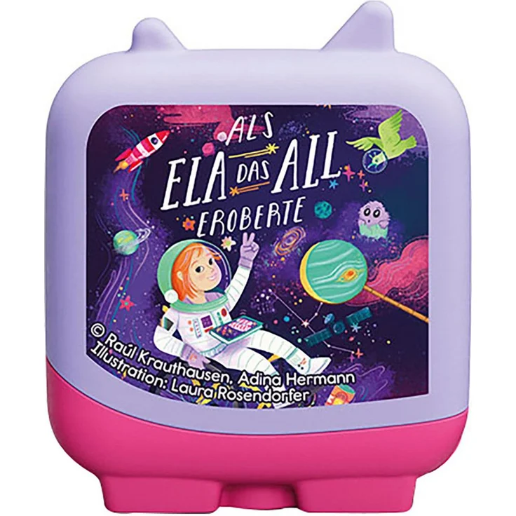 tonies Hörspielfigur "Als Ela das All eroberte", inspirierendes Hörspiel über Träume und Freundschaft, ideal für Kinder – Bild 1