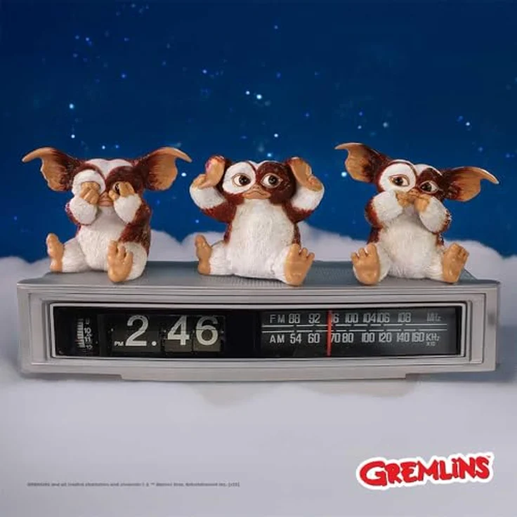 Nemesis Now Gremlins Three Wise Gizmo, 3er-Pack Sammelfiguren, 8 cm, detailgetreue Resin-Figuren mit nostalgischem Charme – Bild 8