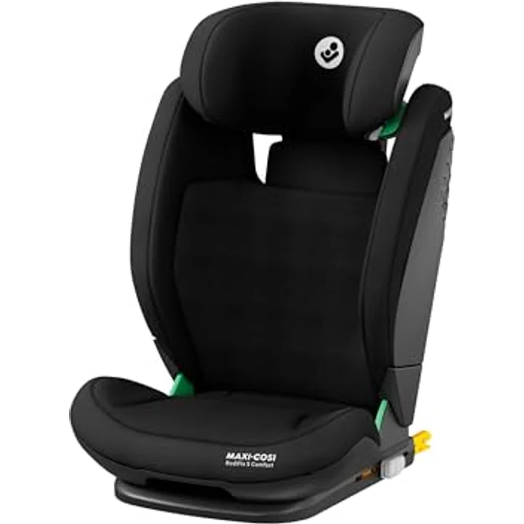 Maxi-Cosi RodiFix S Comfort i-Size, verstellbarer Kindersitz mit ISOFIX, 3 Liegepositionen, G-CELL und AirProtect Schutz, Authentic Black – Bild 1