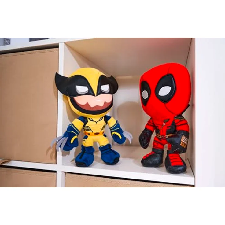 Simba Toys Marvel Deadpool Plüschtier, 25 cm groß, kuschliges Kuscheltier – Bild 4
