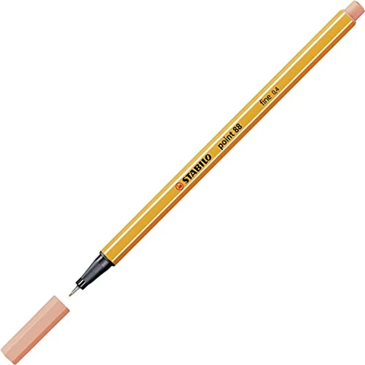 Fineliner - STABILO point 88 - 8er Etui - Pastellfarben – Bild 3