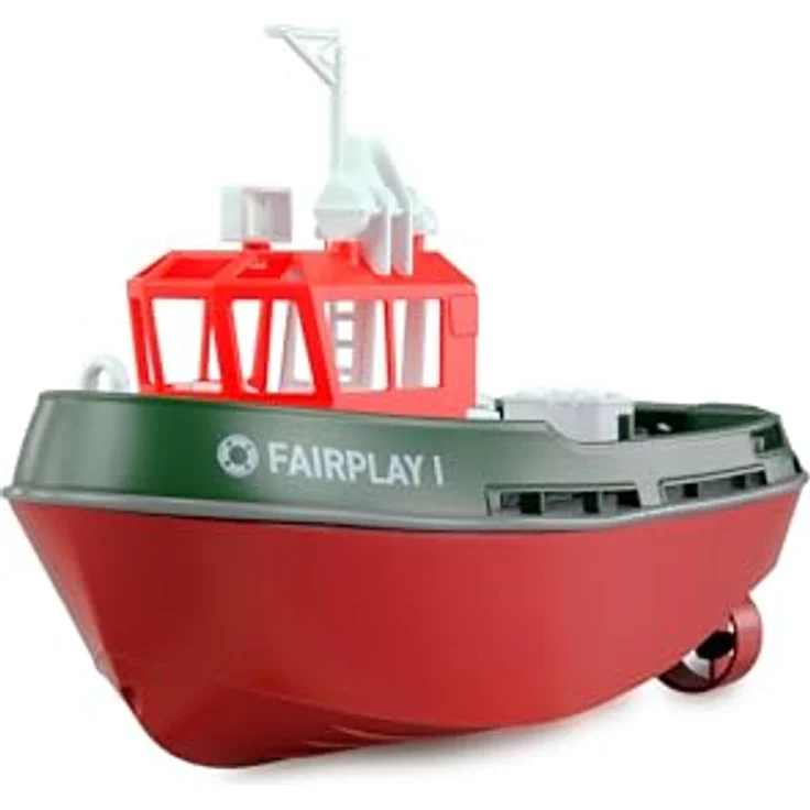 Amewi Fairplay I Schlepper, ferngesteuertes Boot mit zwei leistungsstarken Propellern, LED-Beleuchtung und robustem ABS-Rumpf – Bild 2