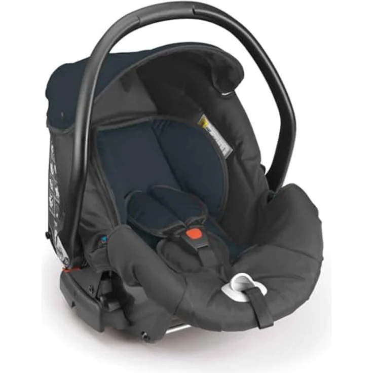 CAM Cortina X3 tris 3-in-1 Kombi-Kinderwagen, inkl. Babyschale, Fußsack & Wickeltasche, Farbe: Blau – Bild 3