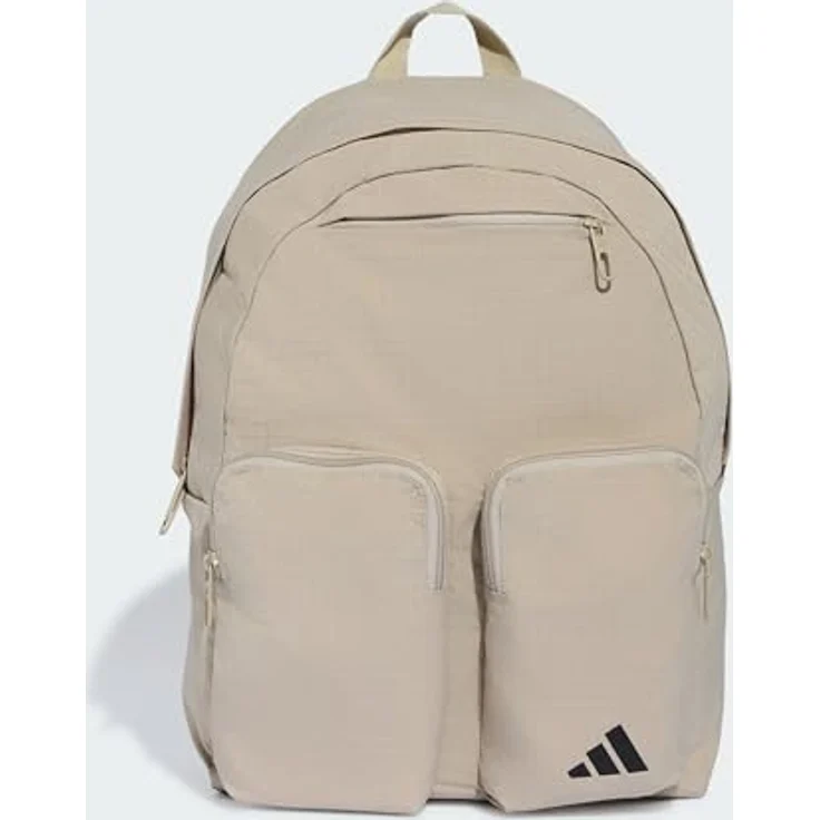 adidas Performance ESSENTIALS BACK TO CAMPUS RUCKSACK, strapazierfähiger Schulrucksack mit geräumigem Innenraum und gepolsterten Schultergurten, schwarz – Bild 4