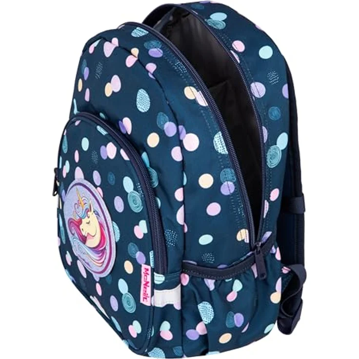 McNeill Toby Kinderrucksack, 35 cm, blau, 100% Polyester, mit 26 cm x 12 cm Abmessungen – Bild 4
