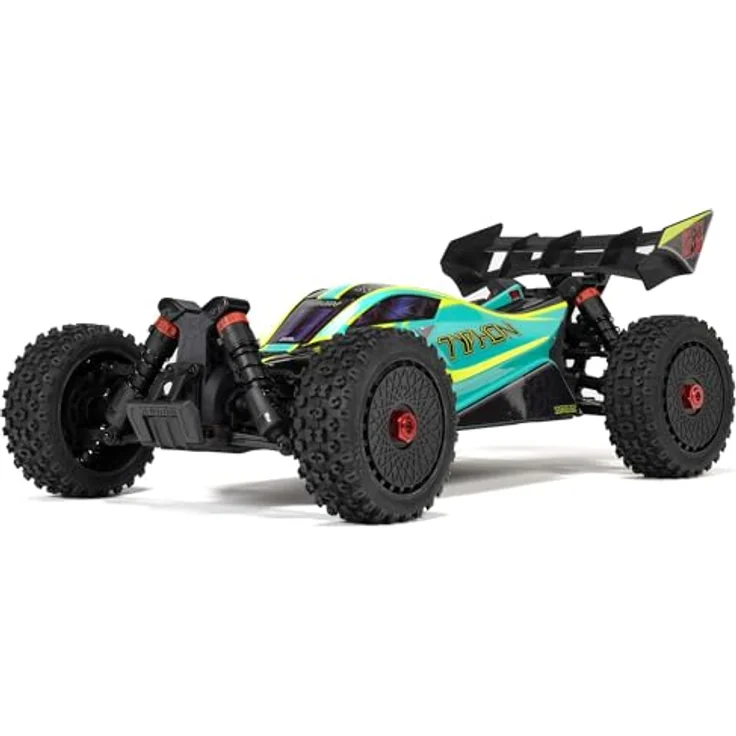 Arrma ARA4306V4T1 1:8 TYPHON 223S BLX Brushless 4X4 Buggy RTR mit DSC Grün, Ferngesteuertes Auto 2S und 3S Ready – Bild 1