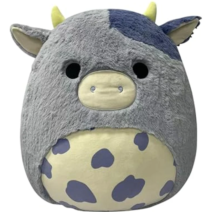 Jazwares Squishmallow FuzzAMallows Plüschtier Bubba die Kuh 50 cm – Ultraweiches und flauschiges Squishmallows Kuscheltier - Preisvergleich