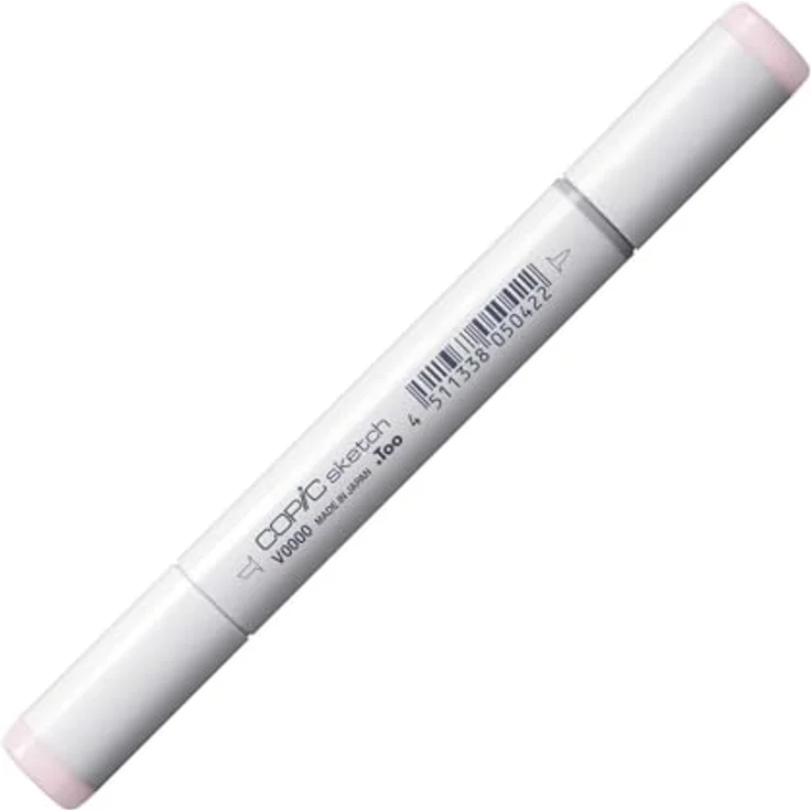 Copic COPIC Sketch Marker Typ V - 0000, Rose Quartz, professioneller Pinselmarker mit Super-Brush- und Medium-Broad-Spitze, schnelltrocknend – Bild 2
