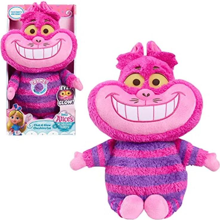Just Play Alice's Wonderland Bakery Cheshire CAT Plush