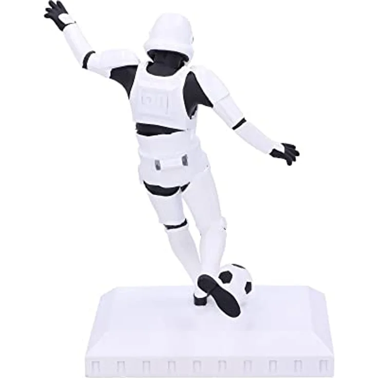 Nemesis Now Star Wars - Original Stormtrooper - Handbemalte Sammelfigur mit Ball, weiß – Bild 3