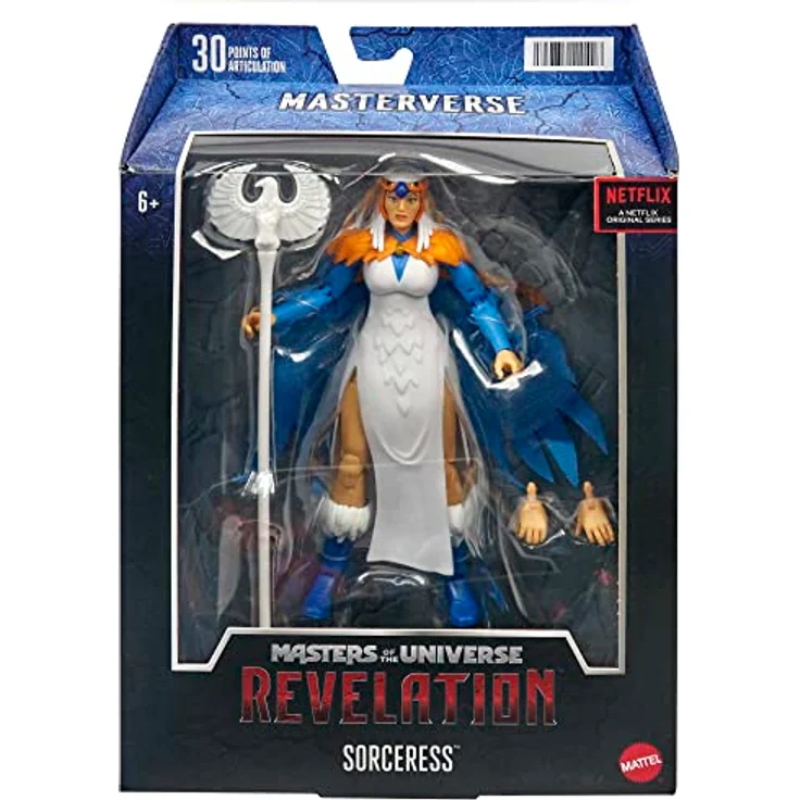 Masters of the Universe HLB43 - MOTU Masterverse Actionfigur Sorceress Revelation, Deluxe-Sammelfigur mit magischem Zepter, MOTU Spielzeug - Preisvergleich – Bild 7
