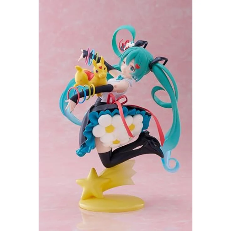Taito Hatsune Miku x Rody AMP+ PVC Statue, Thank You Ver. Reissue, 20 cm, offizielles Lizenzprodukt – Bild 2