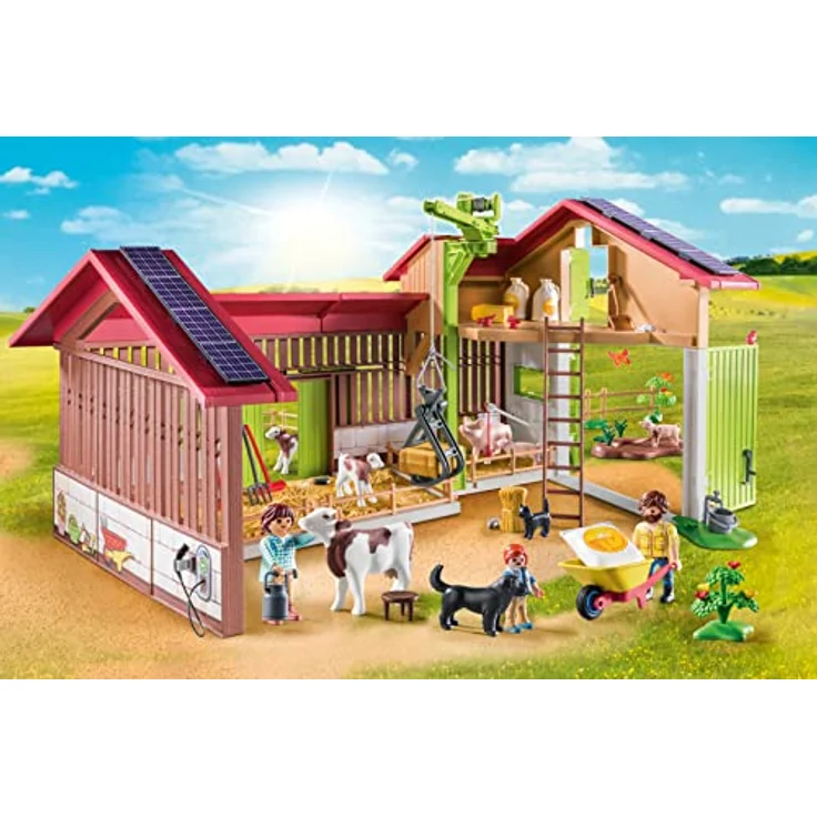 PLAYMOBIL® 71304 Großer Bauernhof, Spielset mit dreh- und ausfahrbarem Ladekran, Playmobil Country – Bild 2