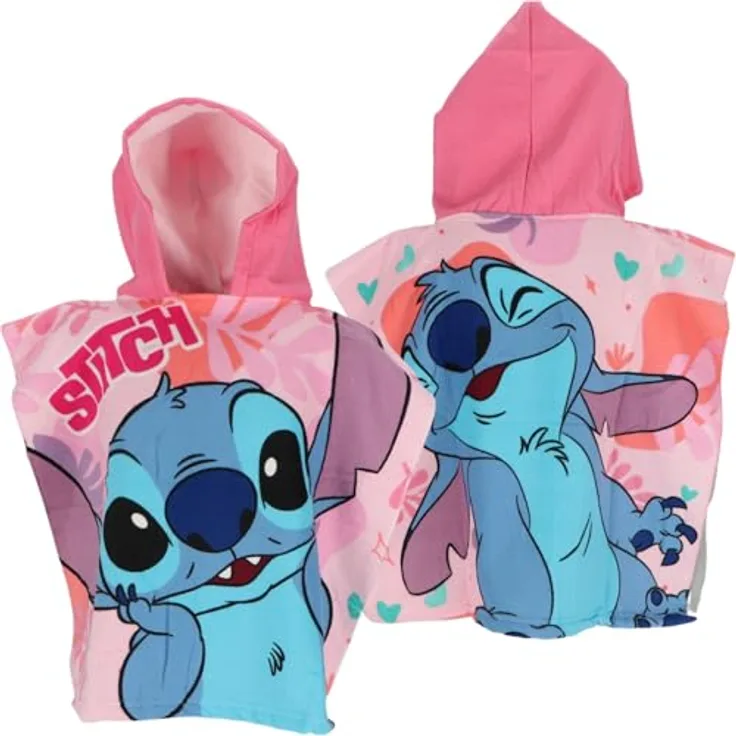 Lilo & Stitch Badeponcho, mit Lilo & Stitch Design