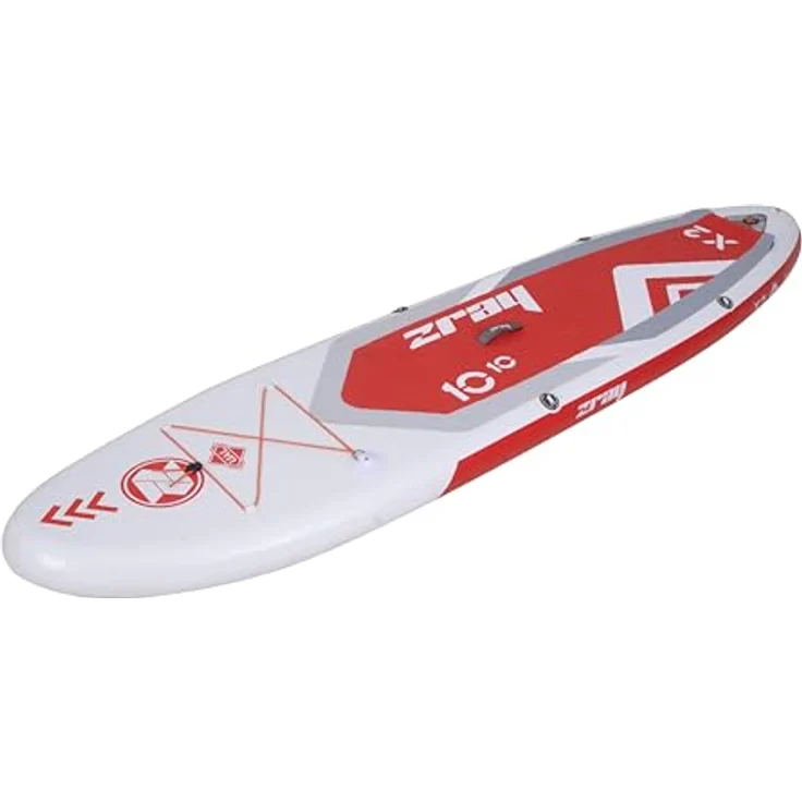 ZRAY Inflatable SUP-Board ZRAY X2 SUP Komplettset rot, Allround, bis 150kg Mit Paddel Pumpe Rucksack & Sicherheitsleine – Bild 3