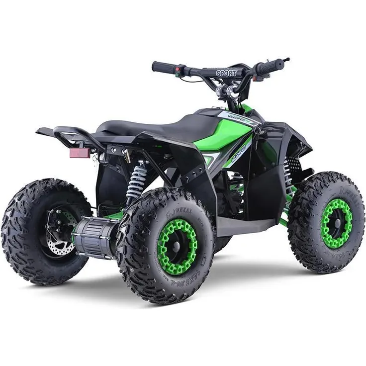 Business Navigator Kinderquad 36V, Elektrisches Miniquad für Kinder bis 35 km/h, grün mit Luftreifen und 3 Geschwindigkeiten