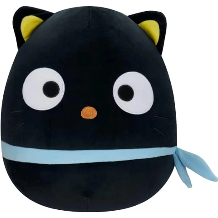 Squishmallows Sanrio Hello Kitty Chococat Blue Ribbon, ultrawsweiches Plüschtier, 25,4 cm, offizielles Jazwares Lizenzprodukt – Bild 1
