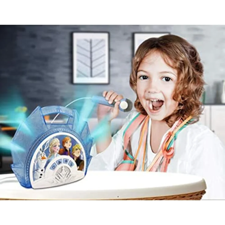 Disney Eiskönigin 2 / Frozen 2 Karaoke Maschine mit Mikrofon für Kinder - eKids FR-115V2 – Bild 6