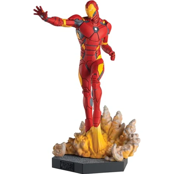 Hero Collector EAGLEMOSS MVSEN001 Marvel Iron Man Battle Pose Figur, Maßstab 1:16, bunt, offizielles Lizenzprodukt – Bild 3