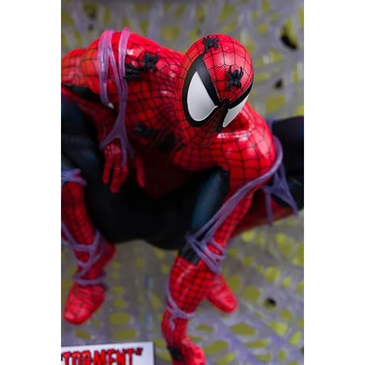 McFarlane Marvel Collection PVC Statue 1/6 Spider-Man #1, 28 cm mit Diorama-Base und Comic (englisch) – Bild 11
