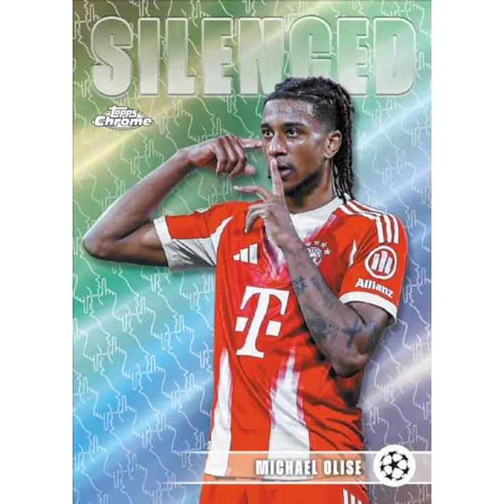 Topps 2025/26 Chrome UEFA Club Competitions Hobby Box, Sammelkarten mit hochwertigen Karten, garantierten Autogrammen und seltenen Refractors – Bild 6
