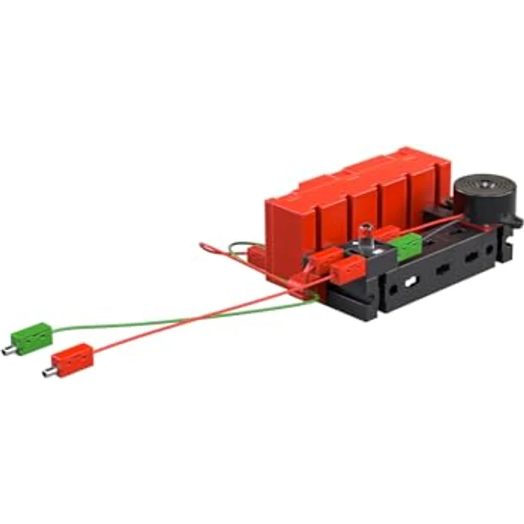 fischertechnik E-Tec 571905 – Elektrik-Baukasten für Kinder, Experimentierkasten mit 11 Modellen, ab 8 Jahren, Black – Bild 4