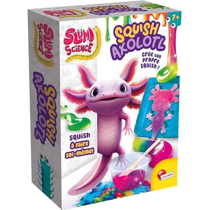 Lisciani Giochi Axolotl de bolsillo, Wissenschaftsspiel für Experimente in Französisch und Spanisch – Bild 1