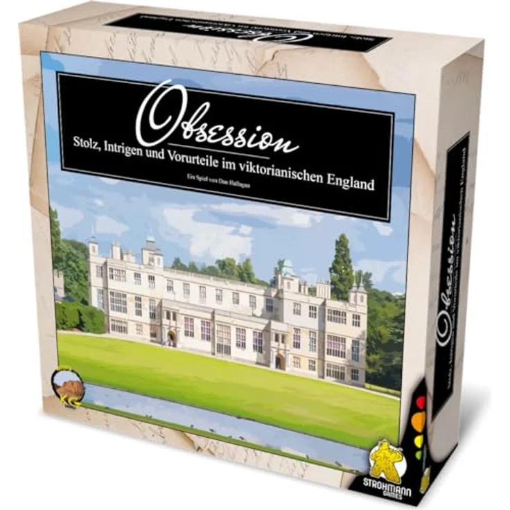 Strohmann Games, Obsession, Expertenspiel, Strategiespiel, 1-4 Spieler, Ab 14+ Jahren, 30-90 Minuten, Deutsch – Bild 1