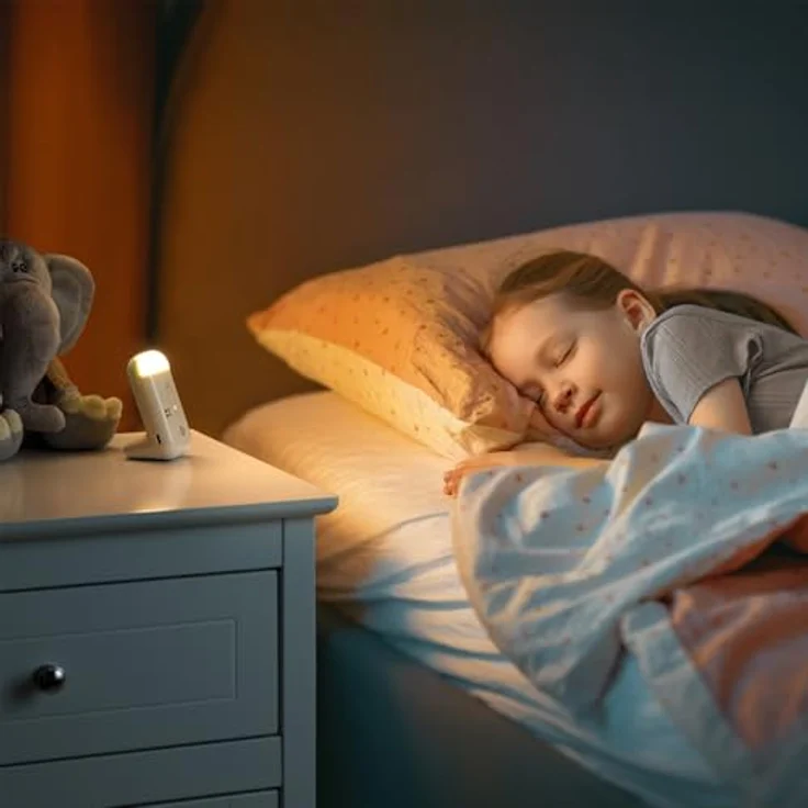 Motorola PIP15 Audio Babyphone, Baby Monitor mit HD Sound, 1.5 Zoll Display, 450 Meter Reichweite, Nachtlicht und Raumtemperaturüberwachung – Bild 5