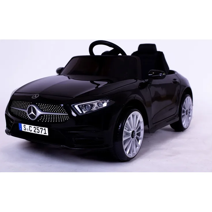 BoGi Mercedes-Benz CLS 350 Kinder-Elektroauto mit Fernbedienung, USB & Musik – 12V, 2x25W Motoren, für 1 Kind, sportliches Design