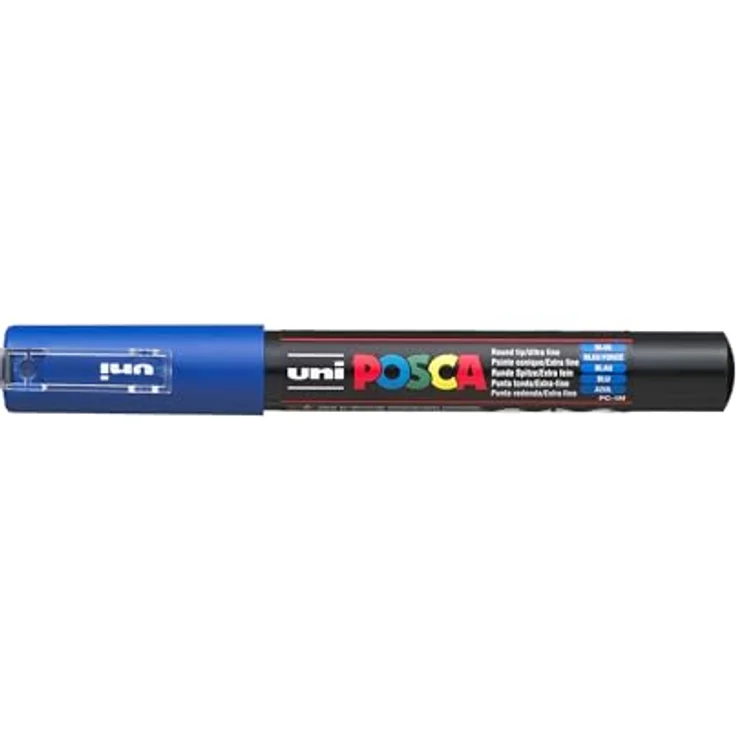 POSCA POSCA uni-ball 186708 - POSCA Marker mit extra feiner Rundspitze, 8er Set – Bild 4