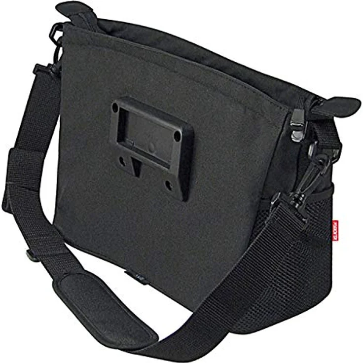 KLICKfix Lenkertasche Allegra schwarz Größe 22x14x33cm 5l mit Klickfix-Adapter – Bild 2