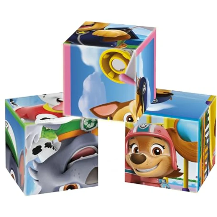 Clementoni Paw Patrol 12 Würfel Puzzle Kinder - Vielseitiger Puzzle-Spaß für Kinder ab 3 Jahren, Kinderfreundliche Designs - Sensorik- & Motorikspielzeug 41194 – Bild 5