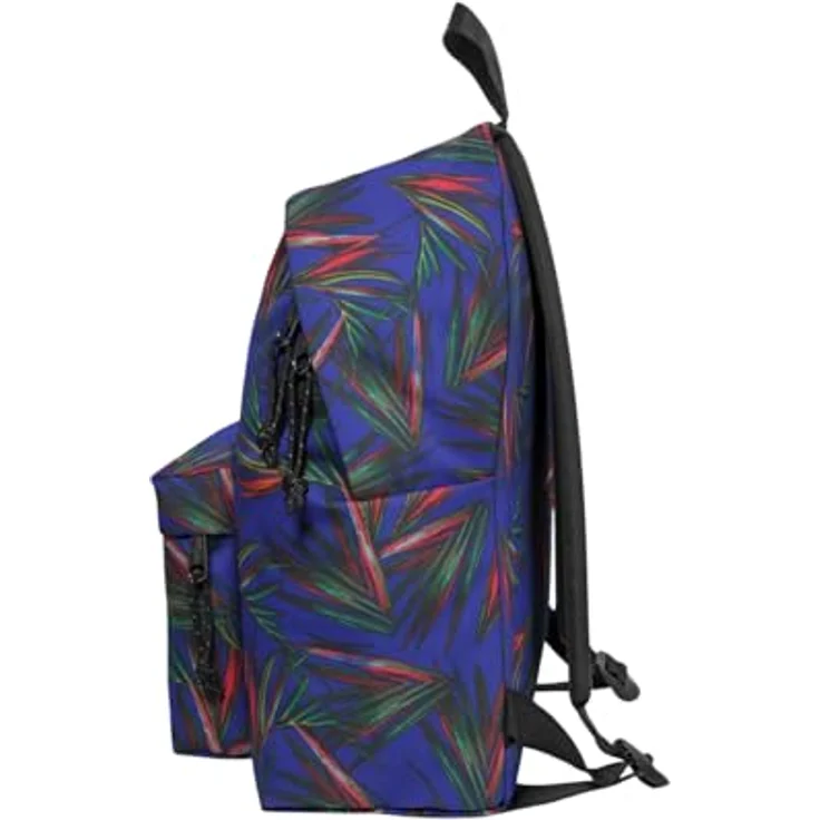 EASTPAK Padded PAK'R Rucksack, 24 L - Wasserabweisendes Gewebe, verstellbare gepolsterte Schultergurte, Brize Palm Navy (Blau) – Bild 3