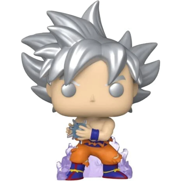 Funko Pop! Animation: Dragon Ball - Goku Ultra Instinct w/ Kamehameha (NYCC'22), Collectible Action Vinyl Figure – Bild 3