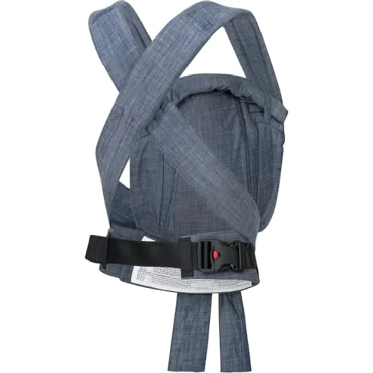 Hoppediz Babytrage Bondolino b.pure, Komforttrage ab Geburt (3 - 20 kg), Bauchtrage, Rückentrage & Hüfttrage aus hautfreundlicher Baumwolle – Bild 2