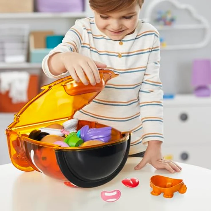 Hasbro Potato Head Superknollen Spielset, Bausatz mit 2 großen und 1 kleinen Kartoffelkörper sowie 38 Zubehörteilen für kreatives Spielen, ab 2 Jahren – Bild 6