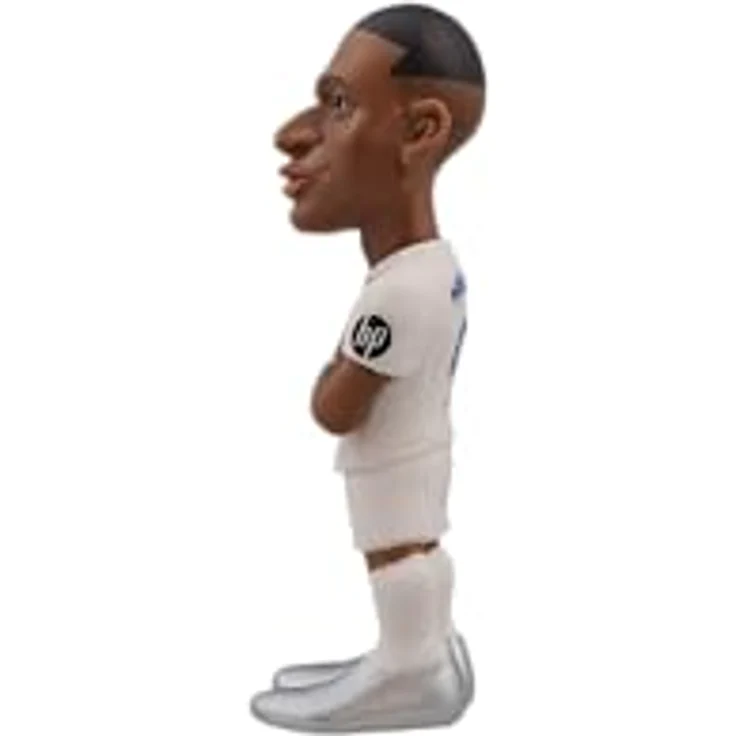 MINIX Fußball Stars #211 - Real Madrid - Mbappé 9 Sammelfigur 12 cm - Lizenz-Produkt PVC-Figur, Ausstellungsbox - 12 cm - Offizielle Real Madrid Lizenz – Bild 4