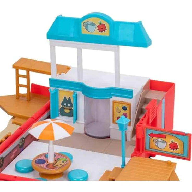 Jazwares Pokémon Koffer Kampf Strand Spielset, mit 10 Spielfunktionen und 1 x 5 cm Pokémon-Figur, tragbar und kombinierbar – Bild 6