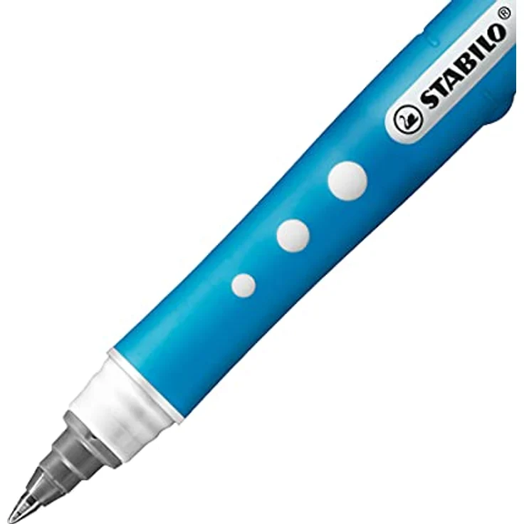 Tintenroller - STABILO worker+ colorful - medium - Einzelstift - blau – Bild 3