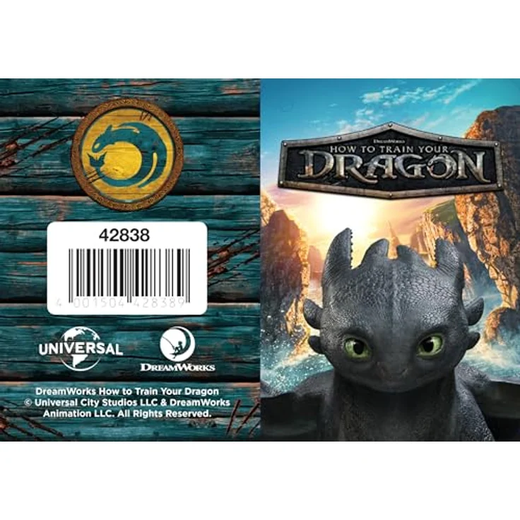 Schmidt Spiele 42838 Dragons, Squishy Plüschfigur Ohnezahn, 18 cm, handwaschbar, Original Dreamworks Charakter – Bild 2