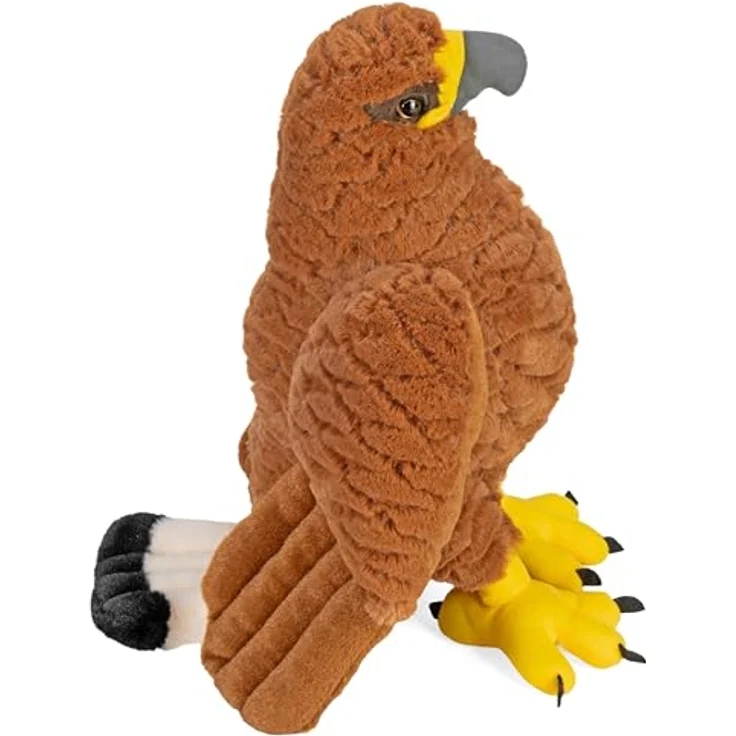 Wild Republic 24407 Plüsch Steinadler, 30 cm Kuscheltier mit hochwertigen Details – Bild 5