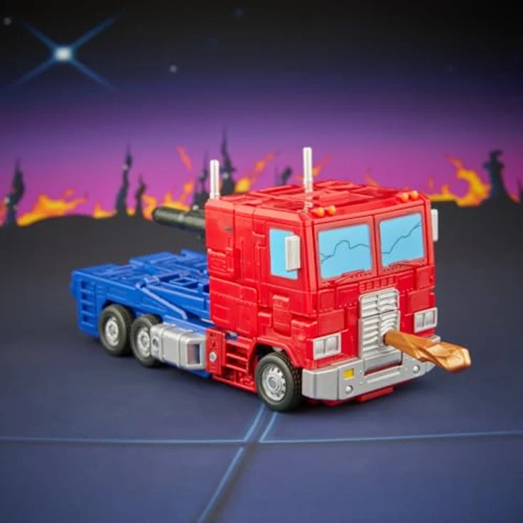 Hasbro The Transformers: The Movie Studio Series Leader Class Actionfigur MTMTE Collection, Optimus Prime, 18 cm, mit Leadership Matrix und Blaster, 40 Schritte Verwandlung – Bild 8